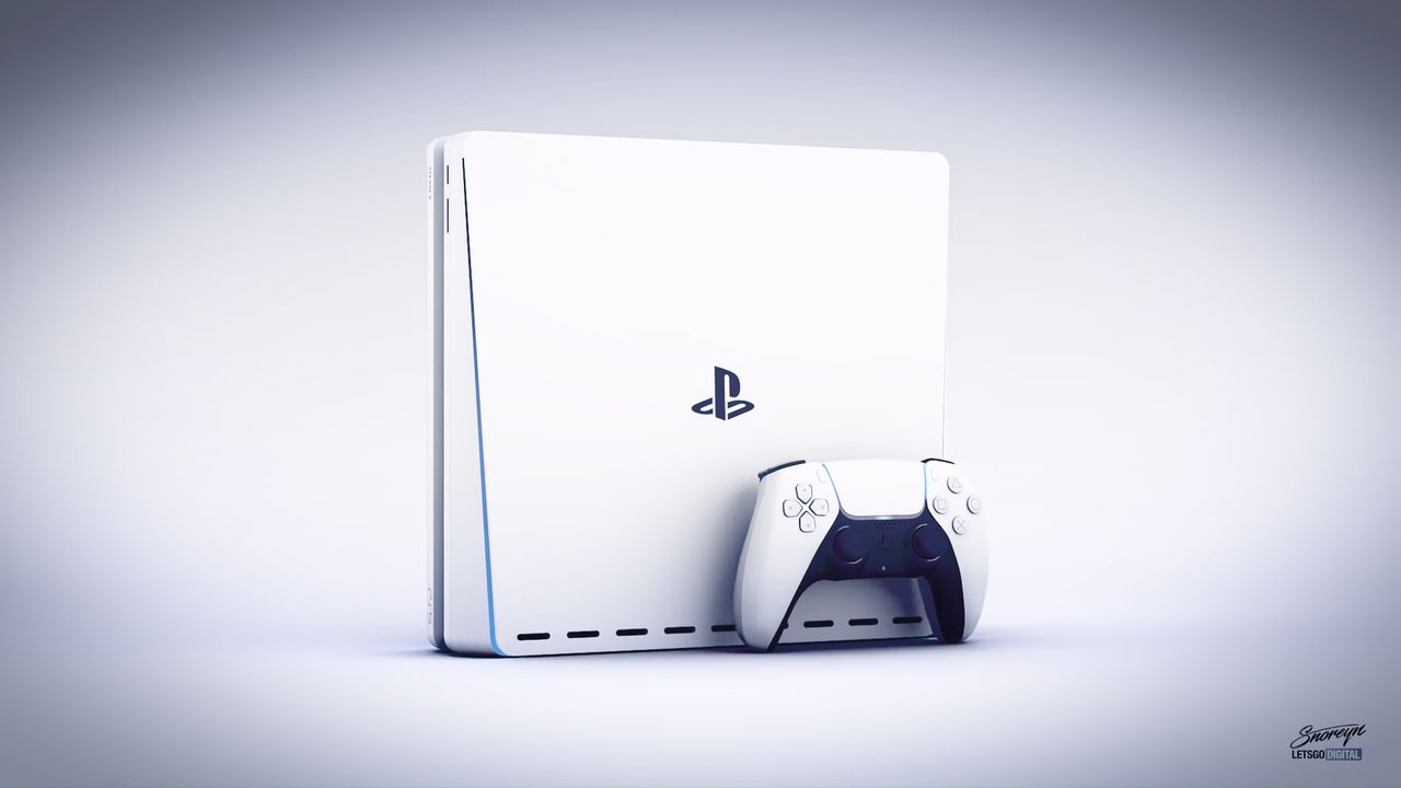 Grafika koncepcyjna PlayStation 5, fot. Snoreyn/LetsGoDigital
