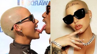 Amber Rose odpowiada na krytykę tatuażu na czole: "Piękno nie jest tym, co masz na zewnątrz, tylko tym, co W ŚRODKU C*PKI I SERCA"