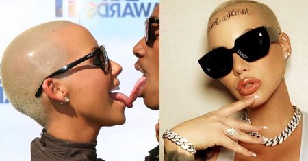 Amber Rose odpowiada na krytykę tatuażu na czole: "Piękno nie jest tym, co masz na zewnątrz, tylko tym, co W ŚRODKU C*PKI I SERCA"
