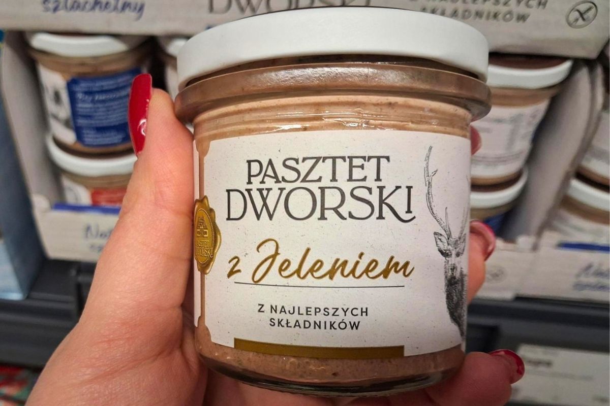 Wypatrzyłam w Lidlu taki pasztet. Po spojrzeniu na skład szybko wrzuciłam go do koszyka