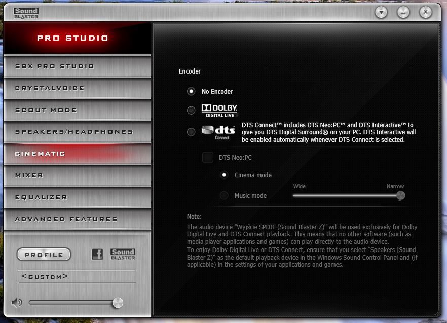 Creative Sound Blaster Z – sposób na tanie i dobre granie? [test] 9