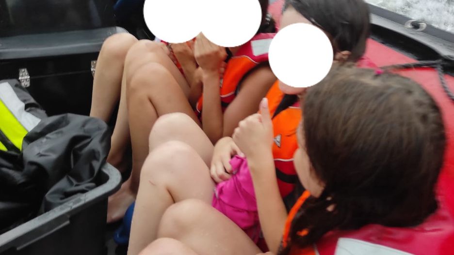 Akcja strażaków na Jeziorze Ślesińskim
