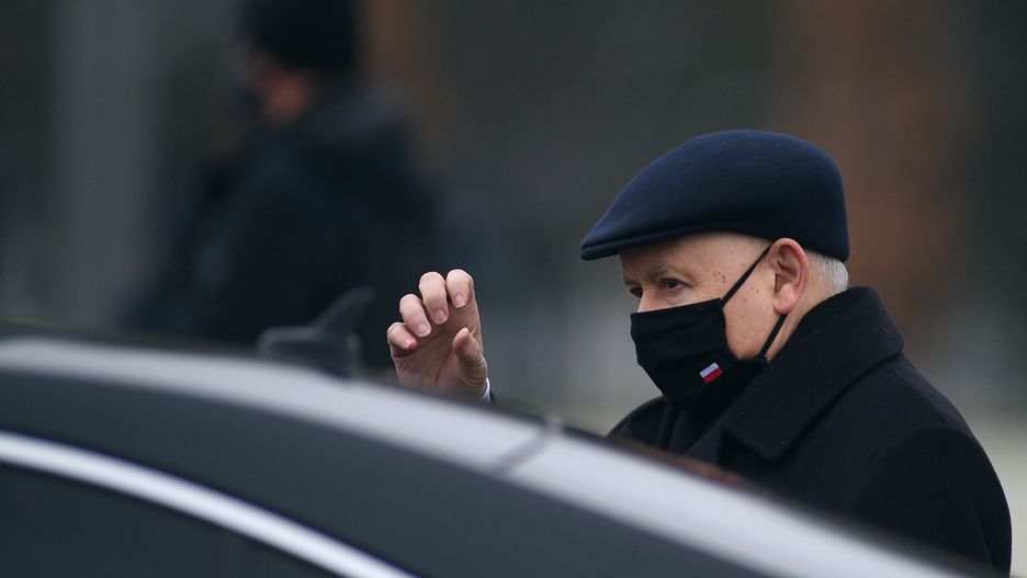 Jarosław Kaczyński zatrudnił Eliasza Grubińskiego w gabinecie w październiku 2020r.