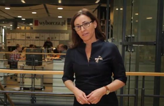 Dorota Wysocka-Schnepf prowadzącą „Studio pod parasolką” na Wyborcza.pl