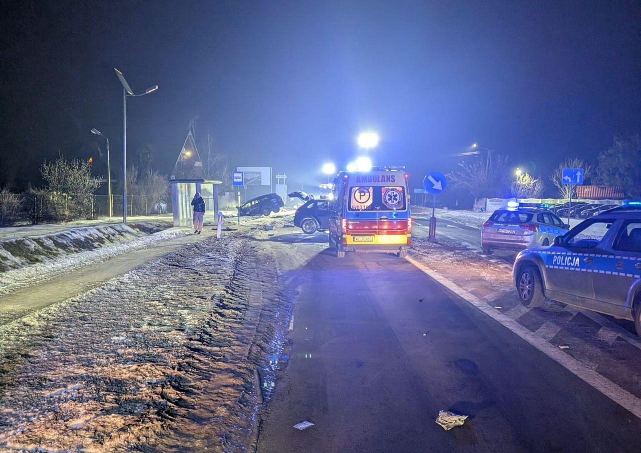 Czołówka z Porsche. 33-latek nie przeżył wypadku