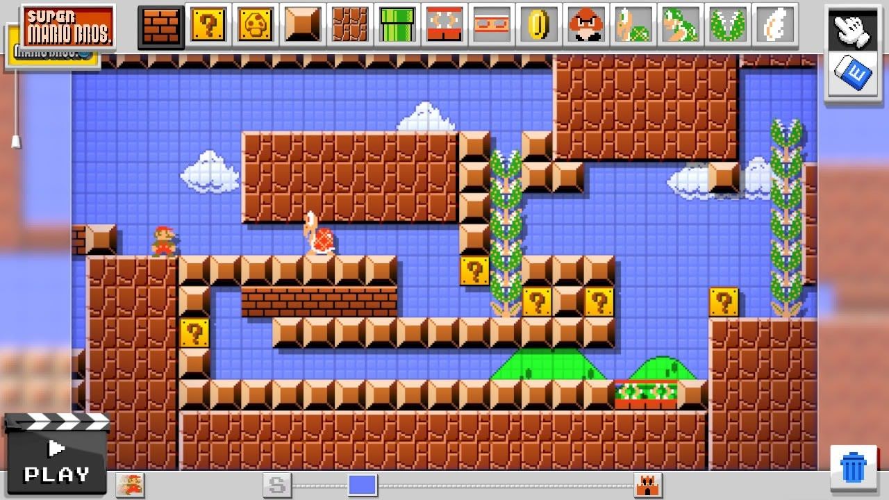 Super Mario Maker - tworzenie poziomów