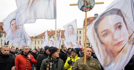 Wojownicy Maryi wyszli na ulice Bydgoszczy. Ludzie w szoku