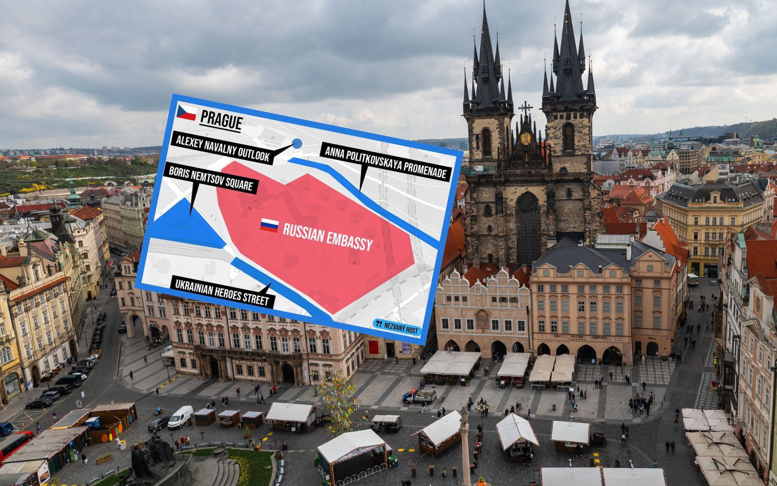 Czesi trollują Rosjan. Mapka hitem w sieci