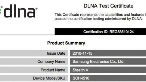 Nadchodzi Samsung Stealth V SCH-i510 z Froyo 1
