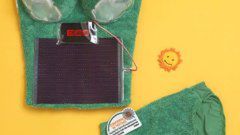 Słoneczny (bardzo słoneczny) kostium kąpielowy 1