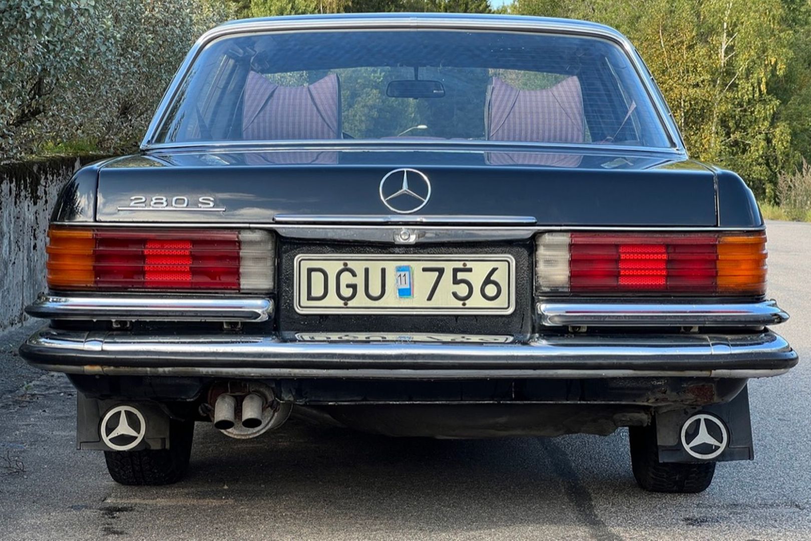 Mercedes Klasy S należący do króla Szwecji