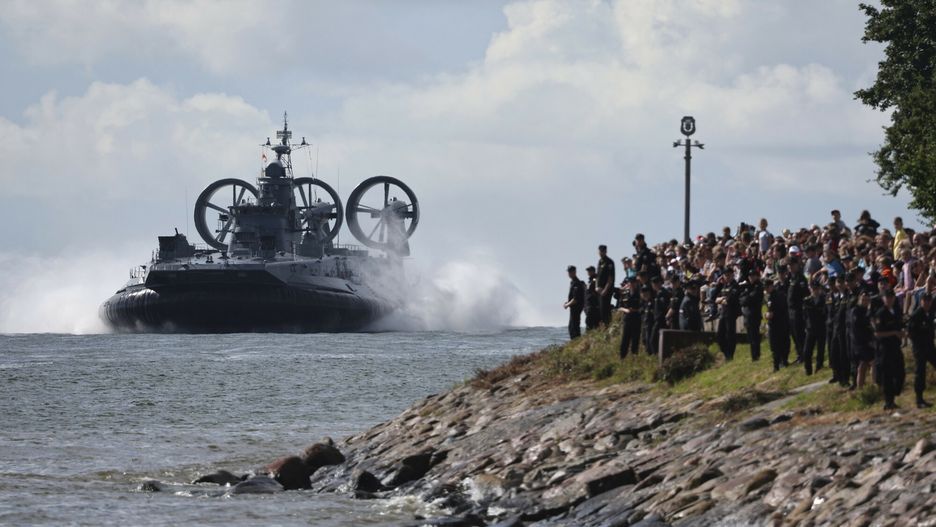 Dzień marynarki wojennej w Rosji

