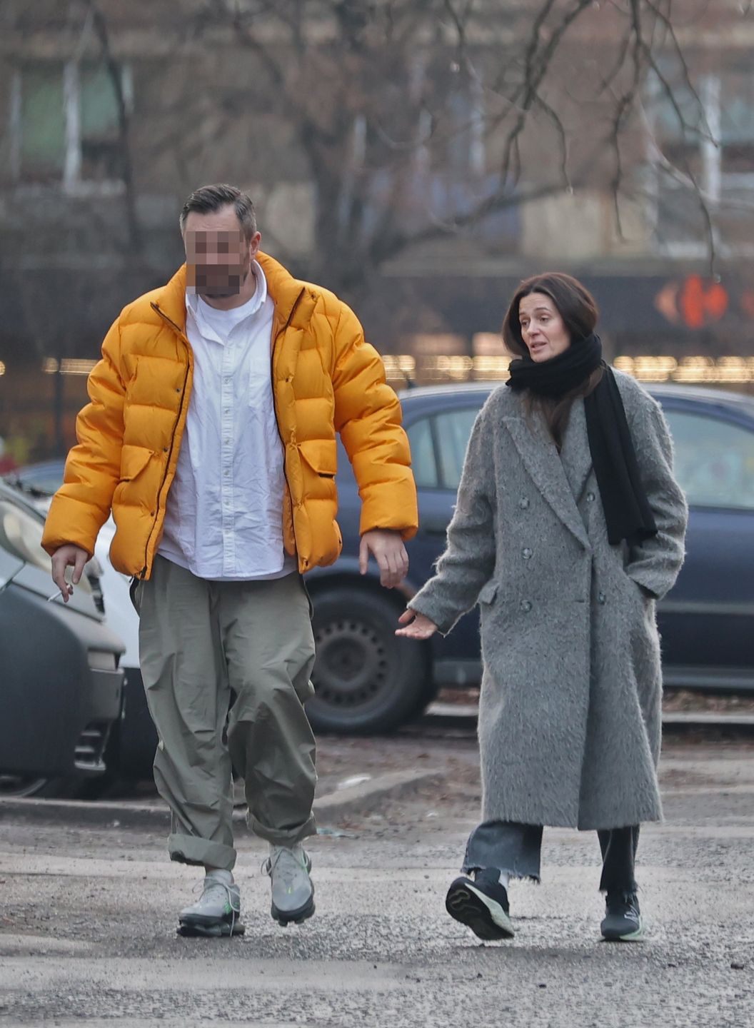 Agnieszka Grochowska z tajemniczym mężczyzną