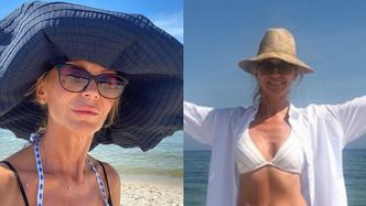 52-letnia Beata Ścibakówna zachwyca formą w BIKINI. "Figura NASTOLATKI!" (FOTO)