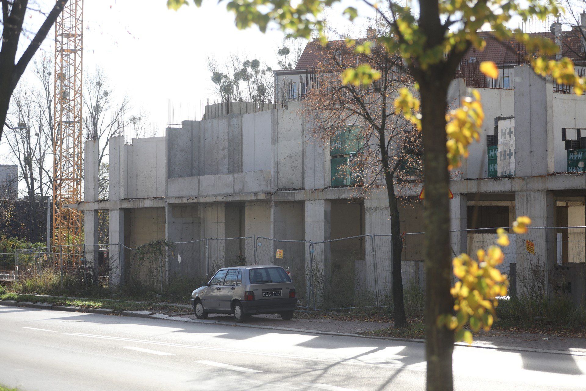 31.10.2025 GLIWICE OSIEDLE APARTAMENTY DABROWSKIEGO TRAUGUTTA DABROWSKIEGO FOT. MARZENA BUGALA-ASTASZOW/ /DZIENNIK ZACHODNI/ POLSKA PRESS