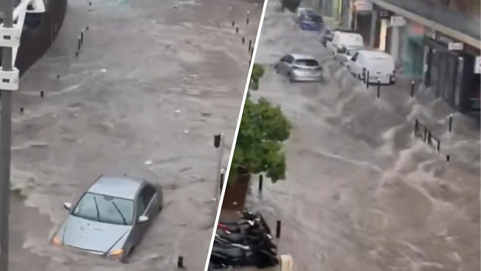 Powódź błyskawiczna w Cannes