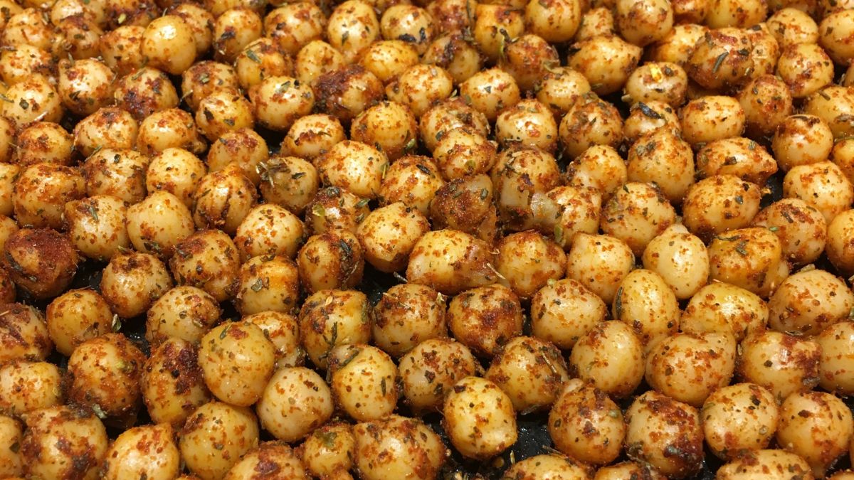 Pieczona ciecierzyca 