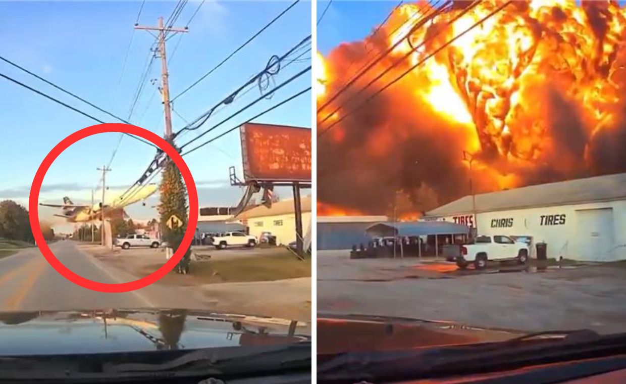 Tak wyglądała katastrofa samolotu w USA. Nie żyje 12 osób