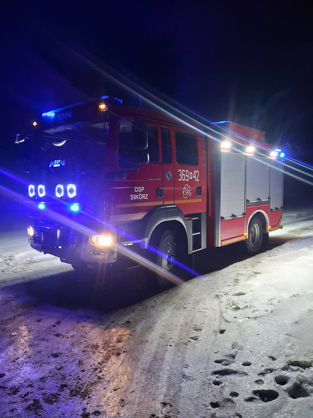 Ambulans utknął