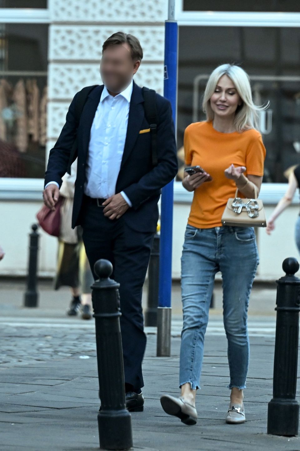 Magdalena Ogórek "przyłapana" na mieście