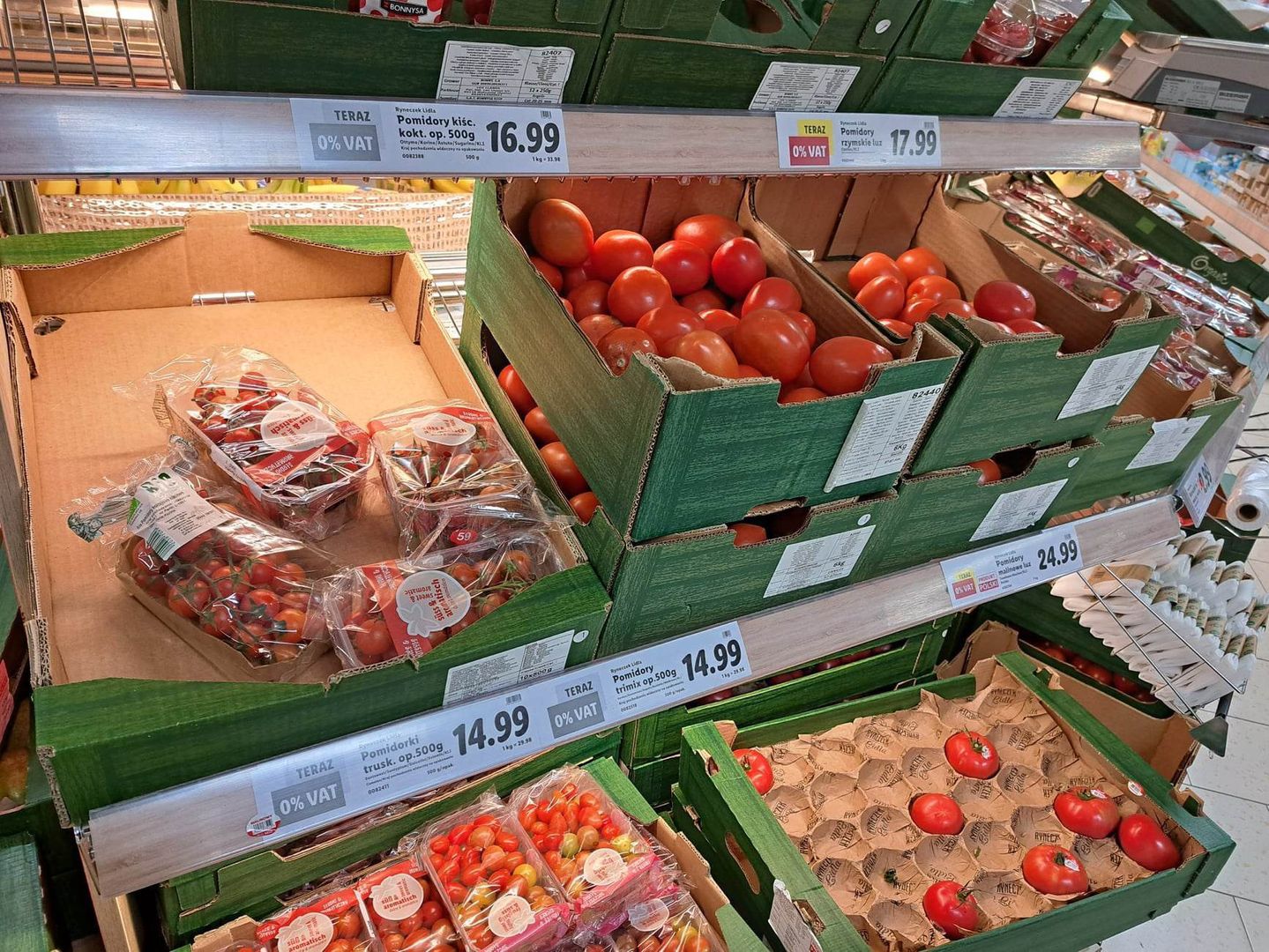 Kupił pomidory za cenę jabłek. Grozi mu 5 lat więzienia