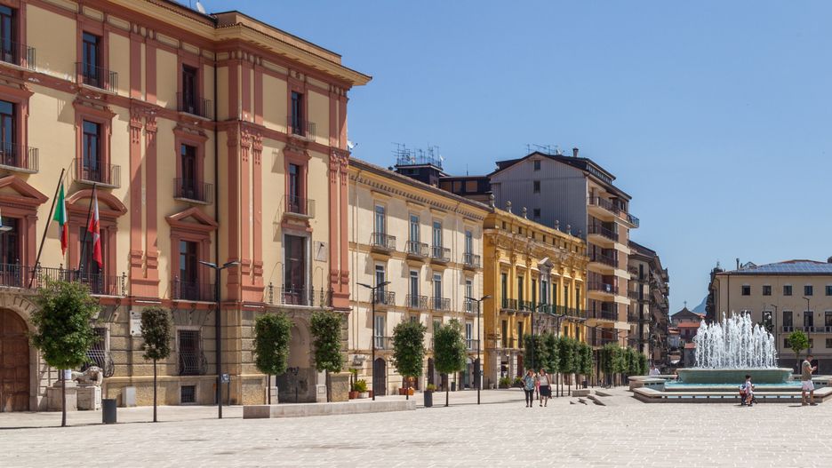 Avellino leży na południu Włoch