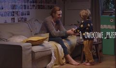 Delecta reklamuje zimowe warianty kisieli Owocowy Kubek