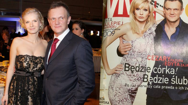 Cezary Pazura opowiadał o swoim związku z Edytą w "VIVIE"
