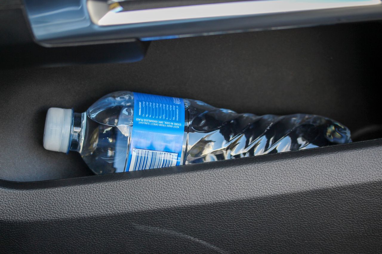 Never leave bottled water in the car during heatwaves