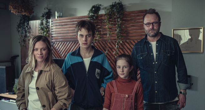 Magdalena Boczarska i Leszek Lichota w serialu "Zachowaj spokój"