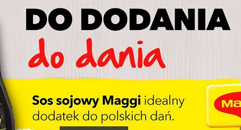 Hand Made wspiera debiut rynkowy sosu sojowego Maggi