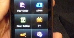 Samsung Show z projektorem