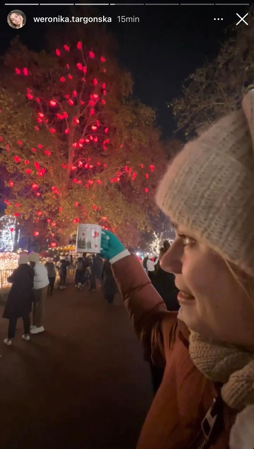 Maciej Musiał i Weronika Targońska na łyżwach w Wiedniu