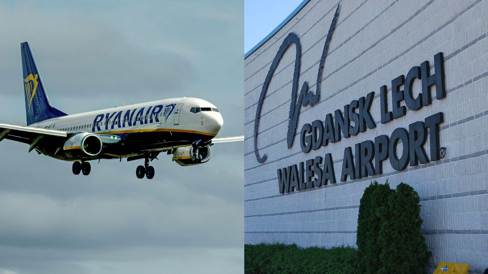 Pięć nowych tras Ryanaira z Gdańska. M.in. do Rzymu i Dubrownika