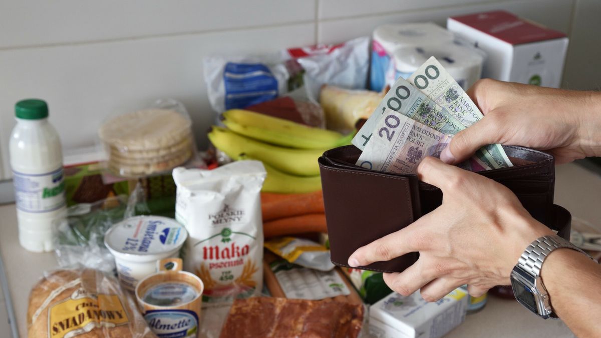 Stock BaMa
Fot. Bartlomiej Magierowski/EastNews. Wroclaw 5.09.2022. Wysoka inflacja i wysokie ceny produktow spozywczych. N/z: zakupy z marketu i portfel z pieniedzmi.
Bartlomiej Magierowski