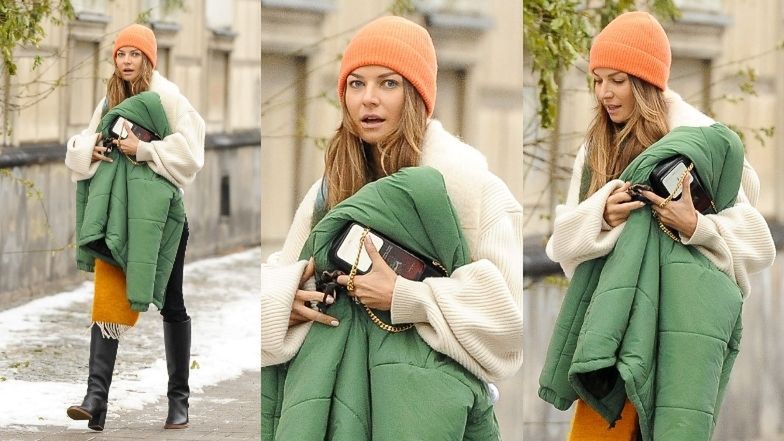 Anna Lewandowska łamie przepisy podczas przejażdżki po Warszawie
