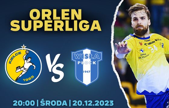 Polsat Sport w środę pokaże mecz Industrii Kielce z Orlen Wisłą Płock