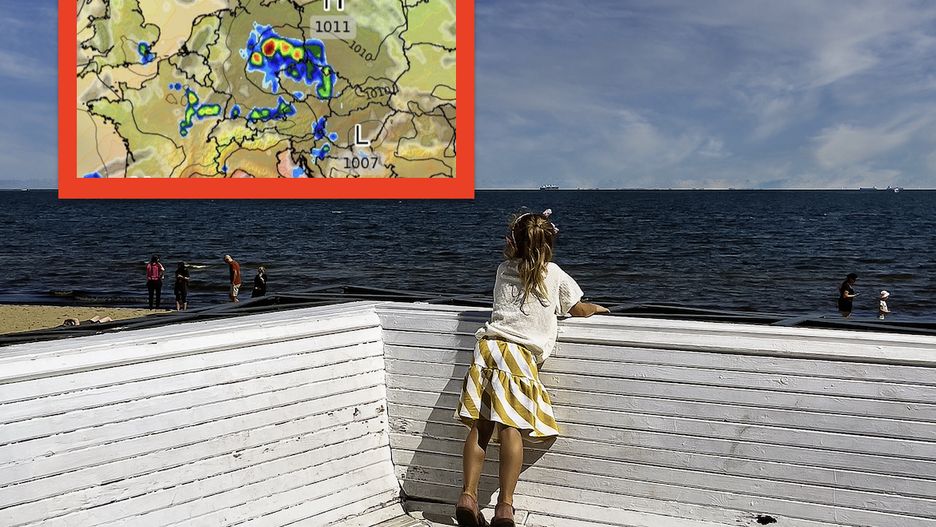 Nad Bałtykiem w nadchodzące dni będzie pogodnie. Temperatura do 20-25 stopni Celsjusza