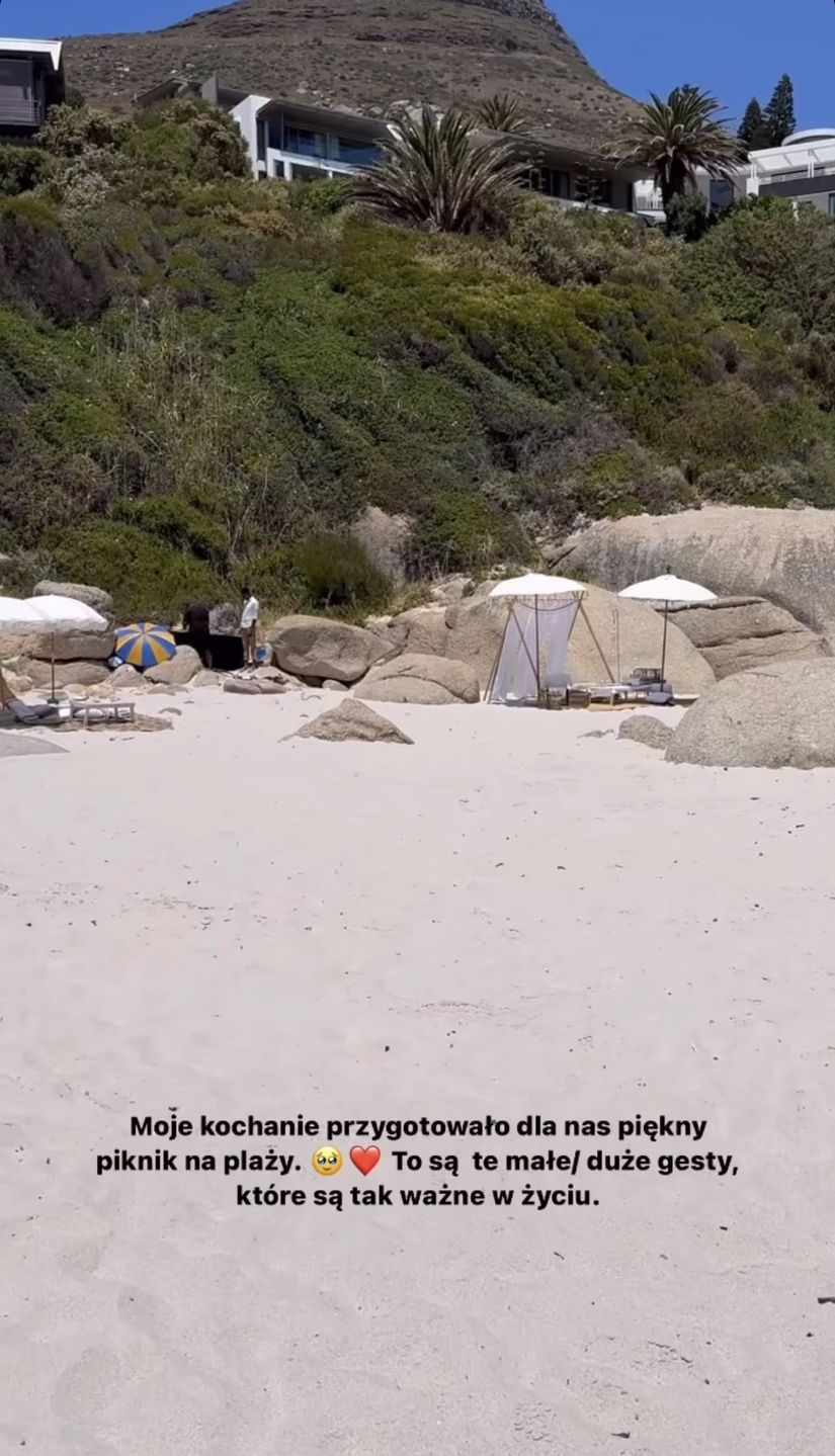 Rajskie wakacje Omeny Mensah i Rafała Brzoski