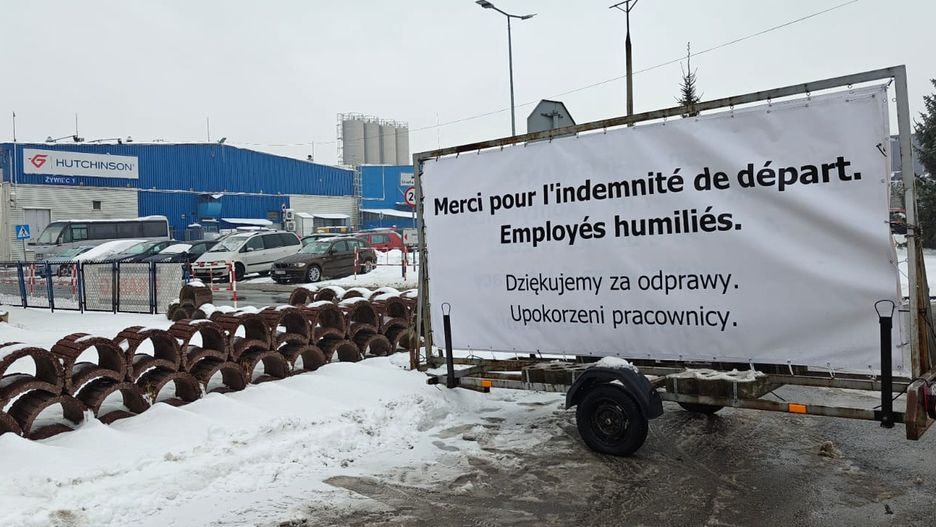 Związkowcy protestują przeciw niskim odprawom