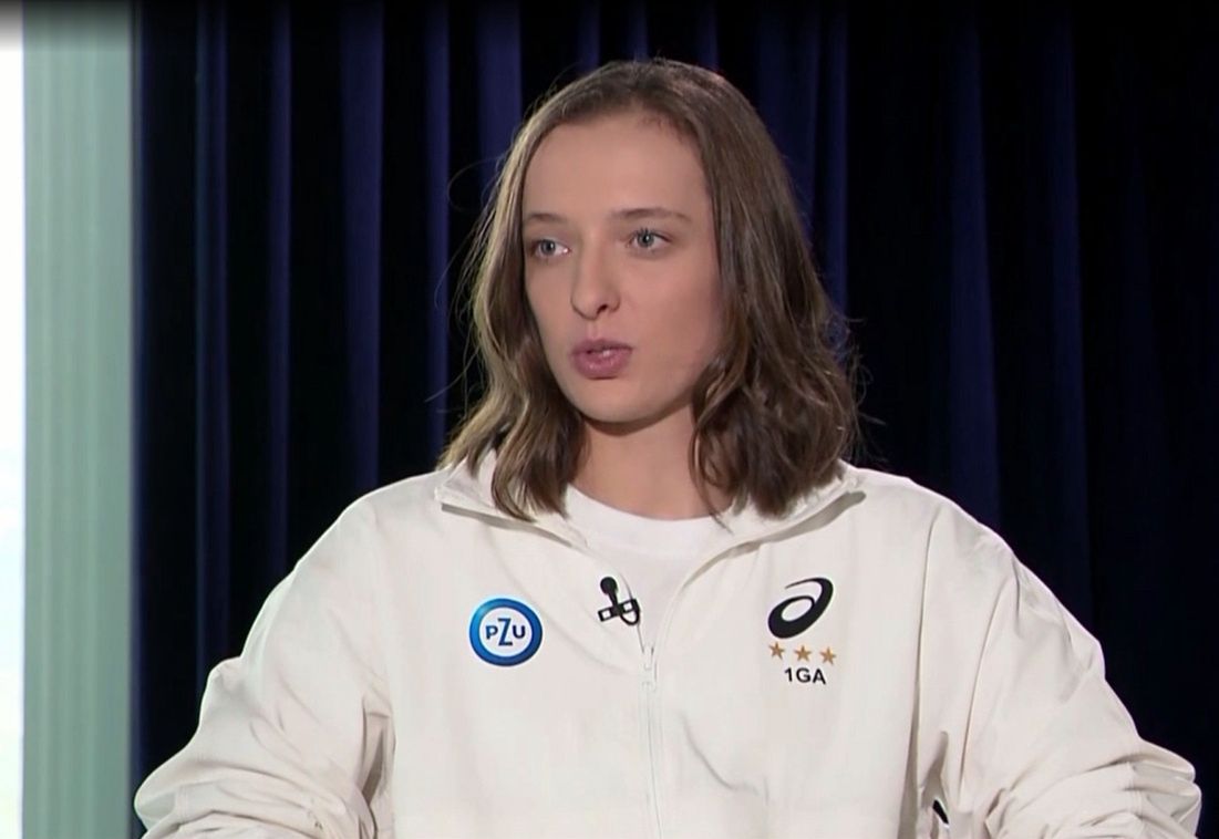 Iga Świątek w TVP