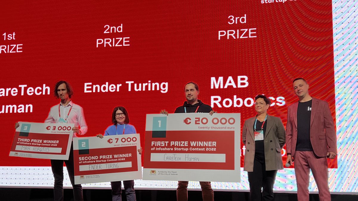 Laureaci tegorocznego konkursu dla startupów Infoshare