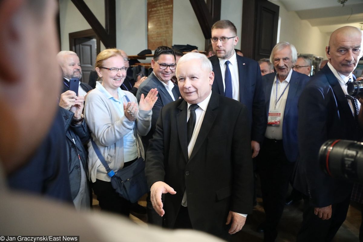 Jarosław Kaczyński, 2019 rok.