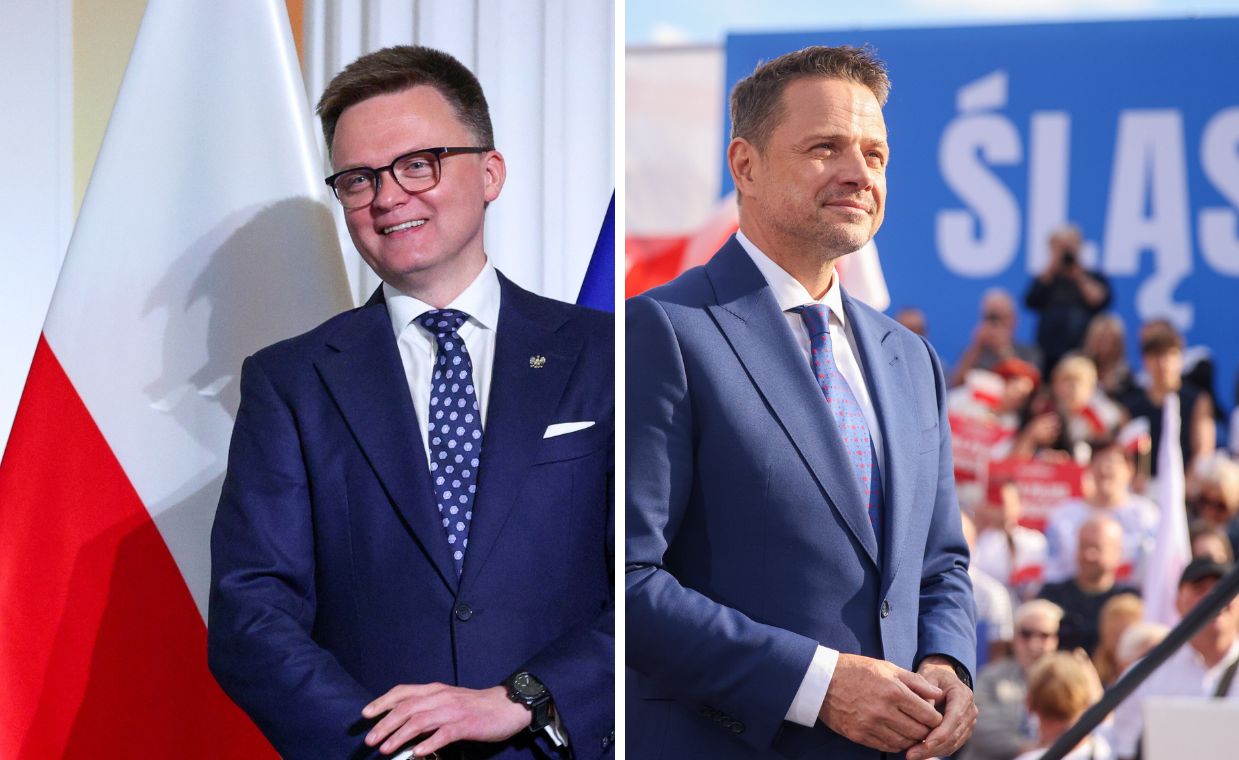 Hołownia wyzwał Trzaskowskiego. Jest reakcja ze sztabu kandydata KO