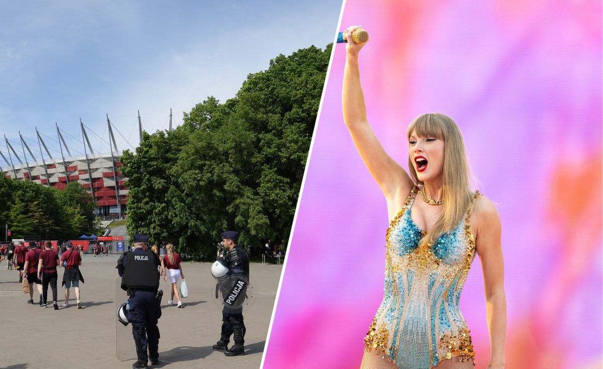 lokalne, taylor swift, koncert, policja Taylor Swift w Warszawie. Dodatkowe siły policji z całego kraju