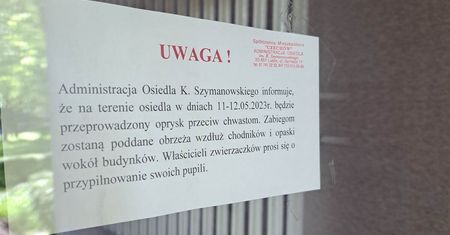 Opryski trawników szkodzą psom i kotom. Po naszej interwencji podjęto decyzję o rezygnacji z oprysków