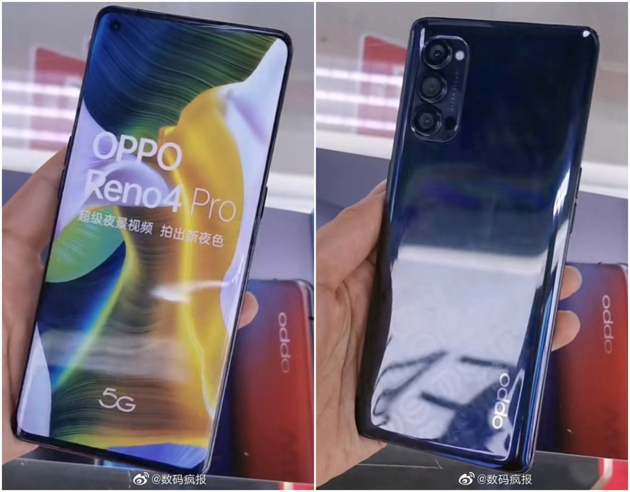 OPPO Reno4 błyszczy na kolejnych przeciekach. Dosłownie i w przenośni 2