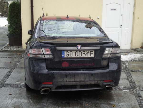 Najciekawsze tablice rejestracyjne z Polski [galeria] 16