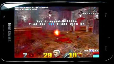 Quake III na Samsung Galaxy S [wideo] 1