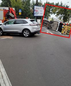 Seniorzy jechali na wycieczkę. 13 osób poszkodowanych